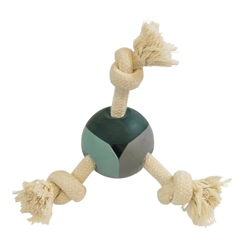 Nobby Vollgummi Ball mit Knotenseilen Ball: 8 cm, Seile: 24 cm Nobby Vollgummi Ball mit Knotenseilen Ball: 8 cm, Seile: 24 cm von Nobby