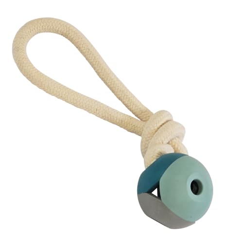 Nobby Vollgummi Ball mit Seil Ball: 8 cm, Seile: 26 cm Nobby Vollgummi Ball mit Seil Ball: 8 cm, Seile: 26 cm von Nobby