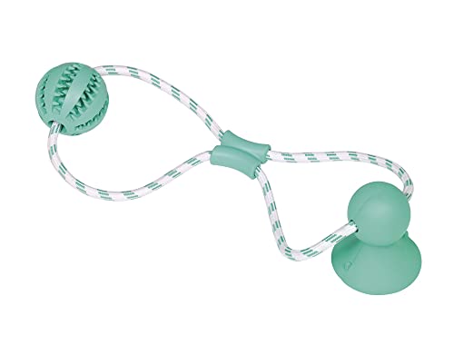 Nobby Vollgummi Ball mit Seil DENTAL LINE 50 cm, Ball: Ø 7 cm Nobby Vollgummi Ball mit Seil DENTAL LINE 50 cm, Ball: Ø 7 cm von Nobby