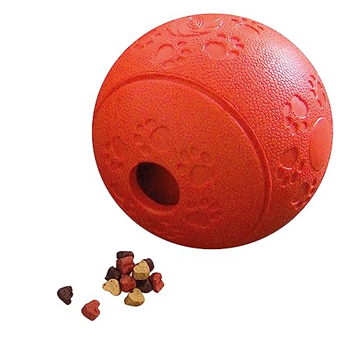 Nobby Vollgummi Snackball rot 11 cm von Nobby