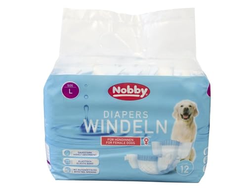 Nobby Windeln f. Hündinnen 12 St.; L ; 38-56 cm Nobby Windeln f. Hündinnen 12 St.; L ; 38-56 cm von Nobby