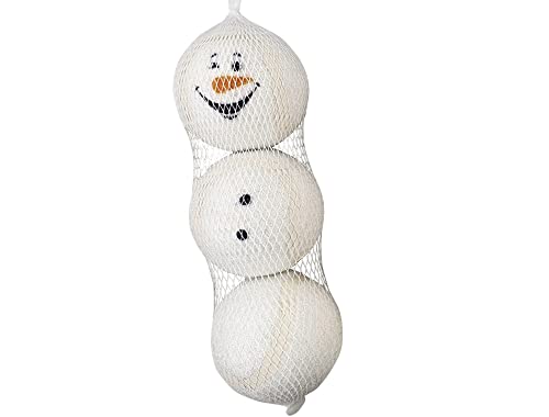 Nobby Xmas 50731 Tennisball Schneemann M 6,0 cm, 3er Netz Nobby Xmas 50731 Tennisball Schneemann M 6,0 cm, 3er Netz von Nobby