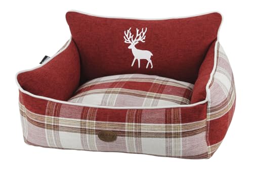 Nobby Xmas Komfort Bett eckig Deer rot LxBxH:55x45x26cm Nobby Xmas Komfort Bett eckig Deer rot LxBxH:55x45x26cm von Nobby