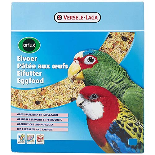 Orlux Eifutter Großsittiche/Papageien 4x1kg, 1er Pack (1 x 4 kg) von Nobby