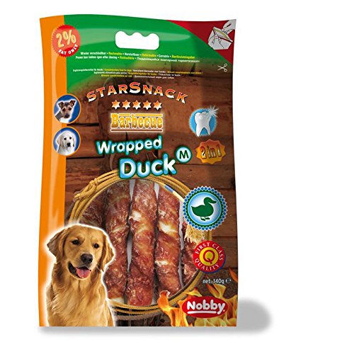 STARSNACK Wrapped Duck M, 140 g von Nobby