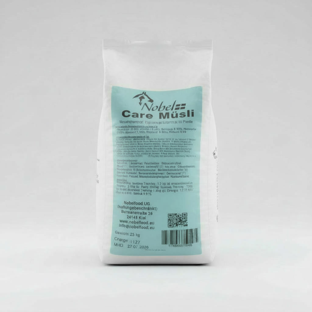 Nobel Care Müsli getreidefrei 20kg Für sensible Pferde, getreidefrei Nobel Care Müsli getreidefrei 20kg Für sensible Pferde, getreidefrei von Nobelfood