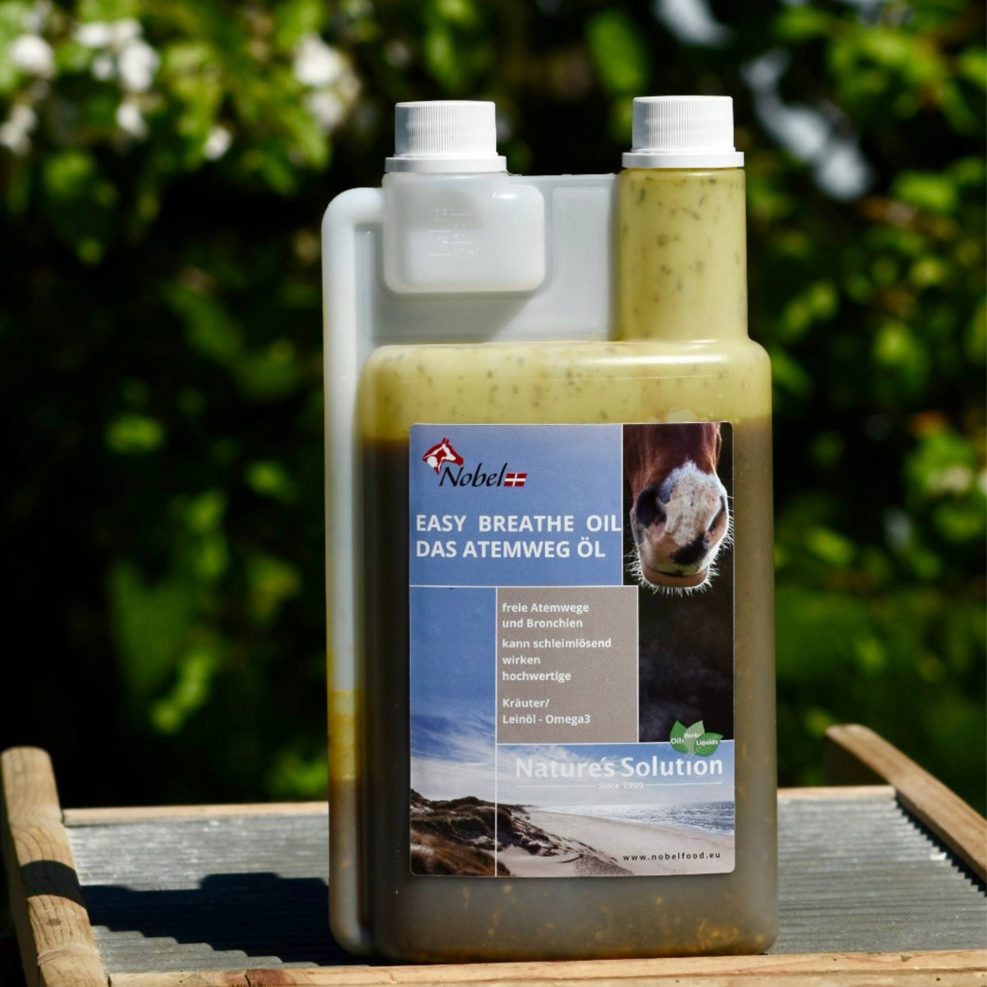 Nobel Easy Breathe Oil 1 L Für freie Atemwege von Nobelfood