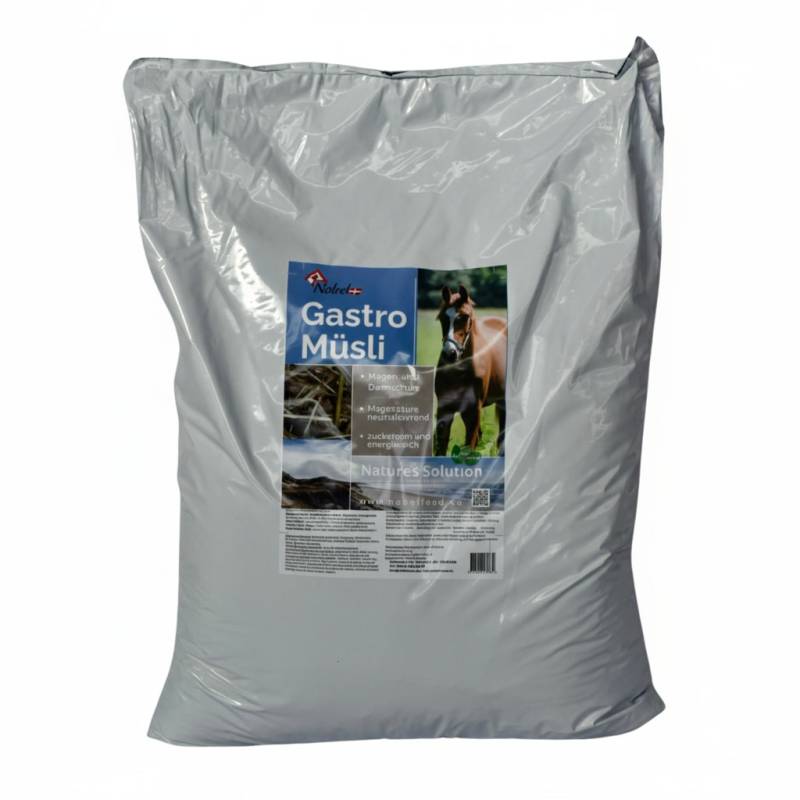 Nobel Gastro Müsli 15kg Für magen- und darmempfindliche Pferde Nobel Gastro Müsli 15kg Für magen- und darmempfindliche Pferde von Nobelfood