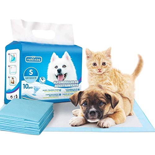 Nobleza -100 x Ultra saugfähige Hunde Trainingsunterlagen Welpenunterlage Welpen Toilettenmatte, 60 * 40cm, Packung mit 100 Stück Nobleza -100 x Ultra saugfähige Hunde Trainingsunterlagen Welpenunterlage Welpen Toilettenmatte, 60 * 40cm, Packung mit 100 Stück von Nobleza