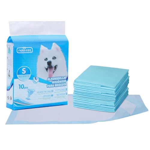 Nobleza - 10x Hygieneunterlagen Trainingspads für Hunde in verschiedenen Größen, Farbe:Blau, Größe:S Nobleza - 10x Hygieneunterlagen Trainingspads für Hunde in verschiedenen Größen, Farbe:Blau, Größe:S von Nobleza