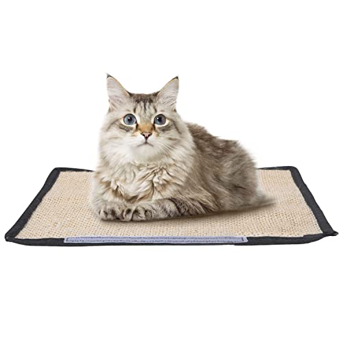 Nobleza – 2*Kratzmatte für Katzen, Schutz für Sofa Möbel Boden Wand, Natursisal Kratzbrett für Katzen, 40 x 30 cm von Nobleza