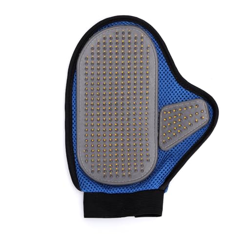 Nobleza - Fellpflege Handschuh mit Stahlborsten - Pflege für Hunde & Katzen, Farbe:Blau, Größe:OneSize Nobleza - Fellpflege Handschuh mit Stahlborsten - Pflege für Hunde & Katzen, Farbe:Blau, Größe:OneSize von Nobleza
