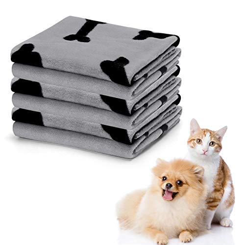 Nobleza - Haustierdecke für Hunde und Katzen - Kuscheldecke für Tiere, Farbe:Grau, Größe:OneSize Nobleza - Haustierdecke für Hunde und Katzen - Kuscheldecke für Tiere, Farbe:Grau, Größe:OneSize von Nobleza