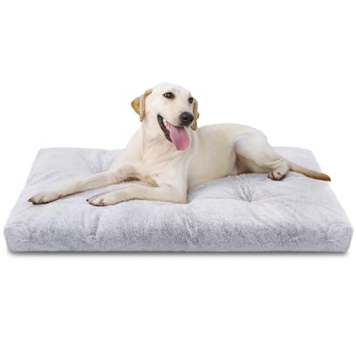 Nobleza Hundebett Grosse Hunde Waschbar, Super Weiches und Flauschiges Anti-Angst Hochwertiges Plüsch Hundebett mit Rutschfestem Boden, Hundekissen, Hundematte , 110x73x10 cm, XL Nobleza Hundebett Grosse Hunde Waschbar, Super Weiches und Flauschiges Anti-Angst Hochwertiges Plüsch Hundebett mit Rutschfestem Boden, Hundekissen, Hundematte , 110x73x10 cm, XL von Nobleza