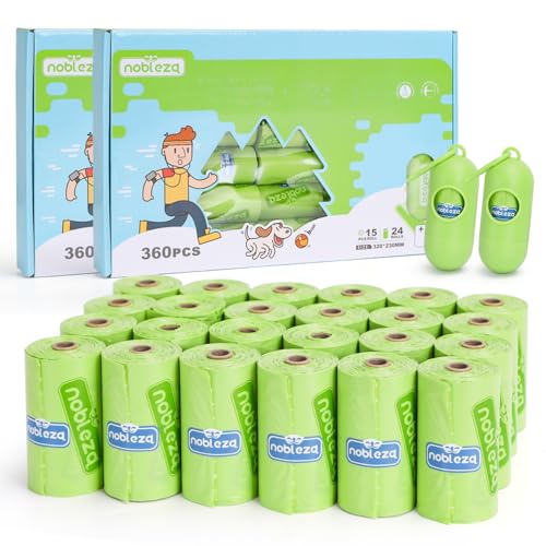 Nobleza Hundekotbeutel 720 Tüten mit Spender, Kotbeutel für Hunde, Wasserdicht, Reißfest, extra Groß, Dick und Stark - 48 Rollen Nobleza Hundekotbeutel 720 Tüten mit Spender, Kotbeutel für Hunde, Wasserdicht, Reißfest, extra Groß, Dick und Stark - 48 Rollen von Nobleza