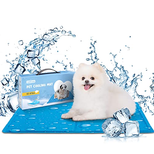 Nobleza Kühlmatte für Hunde, 40 * 50cm Haustier Kühlmatte Ungiftiges Gel, Selbstkühlende Matte Kühl Hundedecke, Kaltgelpad für Katzen und Hunde, Matte für Hundehütten Betten, S Nobleza Kühlmatte für Hunde, 40 * 50cm Haustier Kühlmatte Ungiftiges Gel, Selbstkühlende Matte Kühl Hundedecke, Kaltgelpad für Katzen und Hunde, Matte für Hundehütten Betten, S von Nobleza