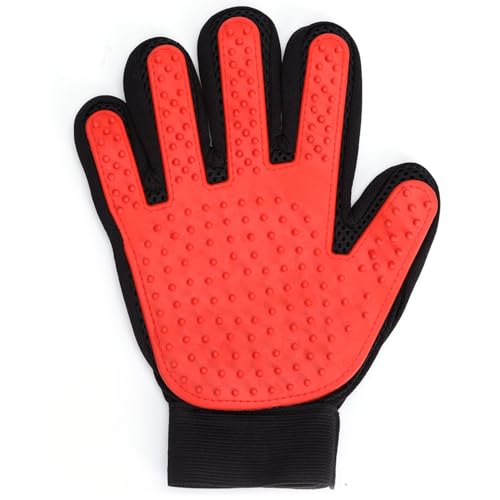Nobleza - Massagehandschuh für Hunde & Katzen - Fellpflege & Entspannung, Farbe:Rot, Größe:OneSize Nobleza - Massagehandschuh für Hunde & Katzen - Fellpflege & Entspannung, Farbe:Rot, Größe:OneSize von Nobleza