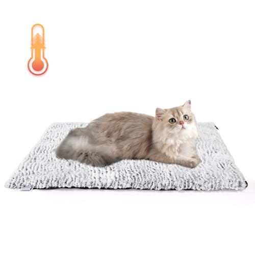 Nobleza Selbstheizende Decke für Hunde & Katzen, Wärmedecke Katze Ohne Strom Winter, Wärmematte Hund, Flauschig Waschbar, Thermodecke für Hunde Outdoor, Geräuschlos rutschfest, 50x40cm Nobleza Selbstheizende Decke für Hunde & Katzen, Wärmedecke Katze Ohne Strom Winter, Wärmematte Hund, Flauschig Waschbar, Thermodecke für Hunde Outdoor, Geräuschlos rutschfest, 50x40cm von Nobleza
