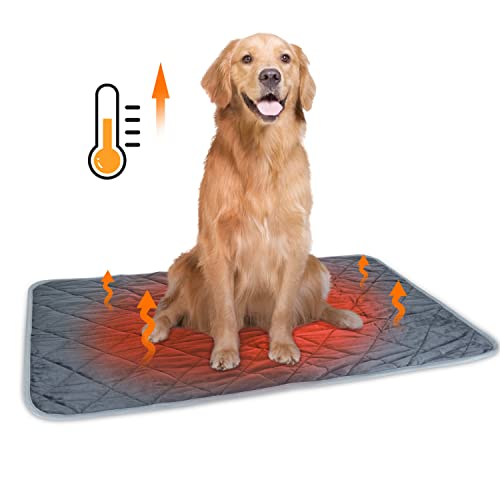 Nobleza Selbstheizende Decke für Katzen & Hunde, Haustiere Wärmematte, Waschbare Welpen Thermodecke, Selbstwärmende Winter Wärme Hundematte, Hund rutschfest Wärmedecke, Größe XXL 115x72cm Nobleza Selbstheizende Decke für Katzen & Hunde, Haustiere Wärmematte, Waschbare Welpen Thermodecke, Selbstwärmende Winter Wärme Hundematte, Hund rutschfest Wärmedecke, Größe XXL 115x72cm von Nobleza