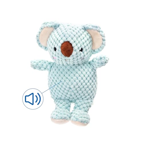 Nobleza - Sound Plüschtier Koalabär für Hunde Kuscheliges Spielzeug mit Geräusch, Farbe:Blau, Größe:OneSize Nobleza - Sound Plüschtier Koalabär für Hunde Kuscheliges Spielzeug mit Geräusch, Farbe:Blau, Größe:OneSize von Nobleza