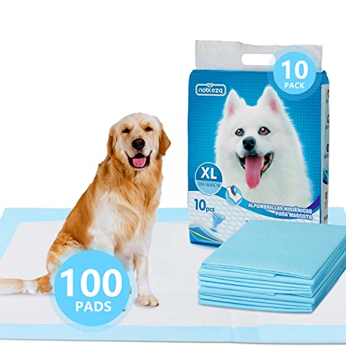 Nobleza -Ultra saugfähige Hunde Trainingsunterlagen Welpenunterlage Welpen Toilettenmatte, 90 * 80cm, Packung mit 50 Stück Nobleza -Ultra saugfähige Hunde Trainingsunterlagen Welpenunterlage Welpen Toilettenmatte, 90 * 80cm, Packung mit 50 Stück von Nobleza
