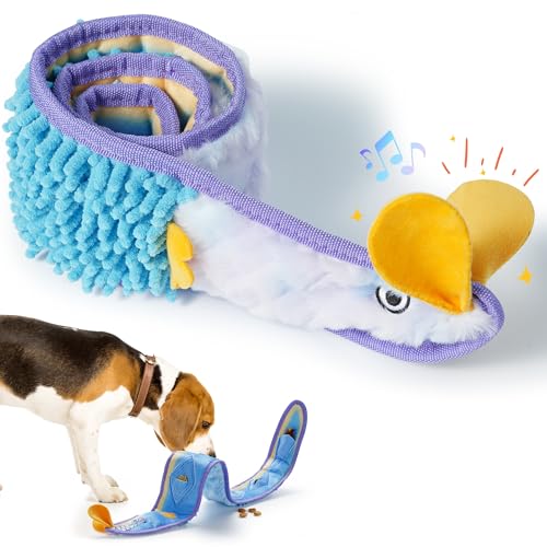 Nocciola Quietschendes Hundespielzeug ohne Füllung aus Aal, langlebiges Hundespielzeug zum Tauziehen, kleines Welpenspielzeug, um sie zu beschäftigen, robustes Plüschspielzeug für kleine, mittelgroße Nocciola Quietschendes Hundespielzeug ohne Füllung aus Aal, langlebiges Hundespielzeug zum Tauziehen, kleines Welpenspielzeug, um sie zu beschäftigen, robustes Plüschspielzeug für kleine, mittelgroße von Nocciola