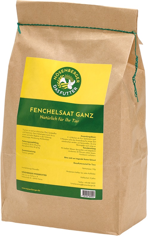 Nösenberger Fenchelsaat ganz 10 kg Für Magen-Darm & Atemwege von Nösenberger