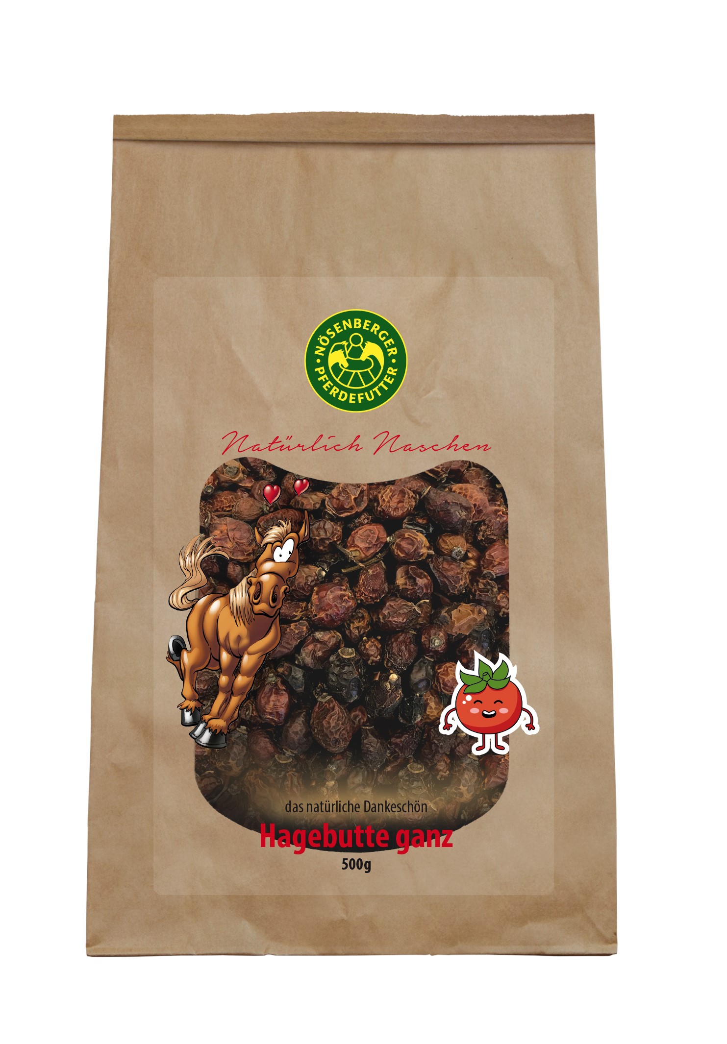Nösenberger Hagebutte ganz 500 g natürliches Vitamin C von Nösenberger