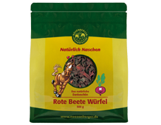 Nösenberger Leckerli Rote Beete Würfel 7,5kg Natürliches Naschen von Nösenberger