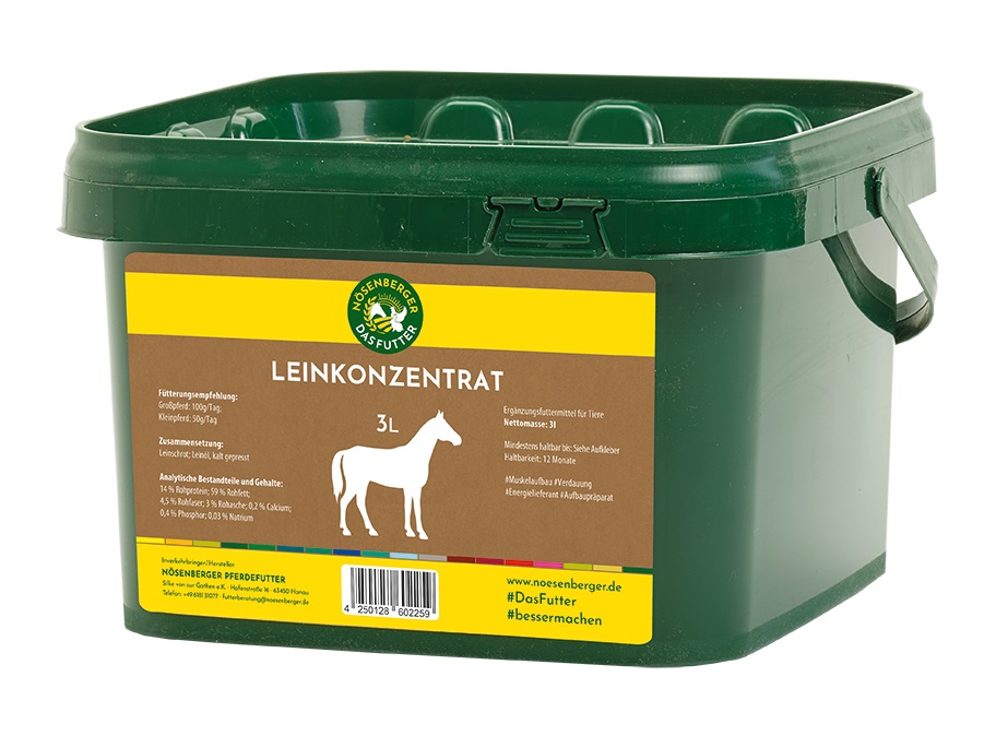 Nösenberger Leinkonzentrat pur 3 Liter Ohne weitere Zusätze von Nösenberger