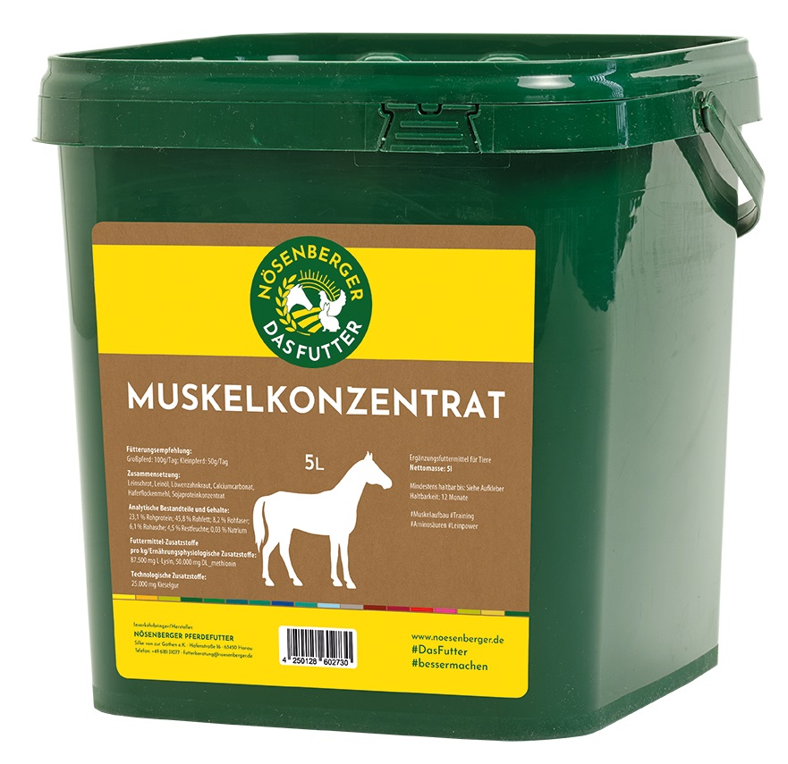 Nösenberger Muskelkonzentrat 5 Liter für Sportpferde Nösenberger Muskelkonzentrat 5 Liter für Sportpferde von Nösenberger