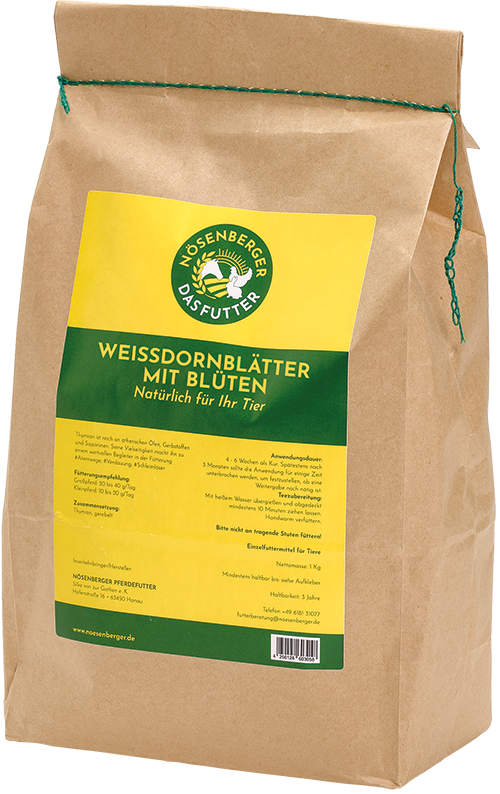 Nösenberger Weißdornblätter 1 kg Kreislauf-Aktivator von Nösenberger