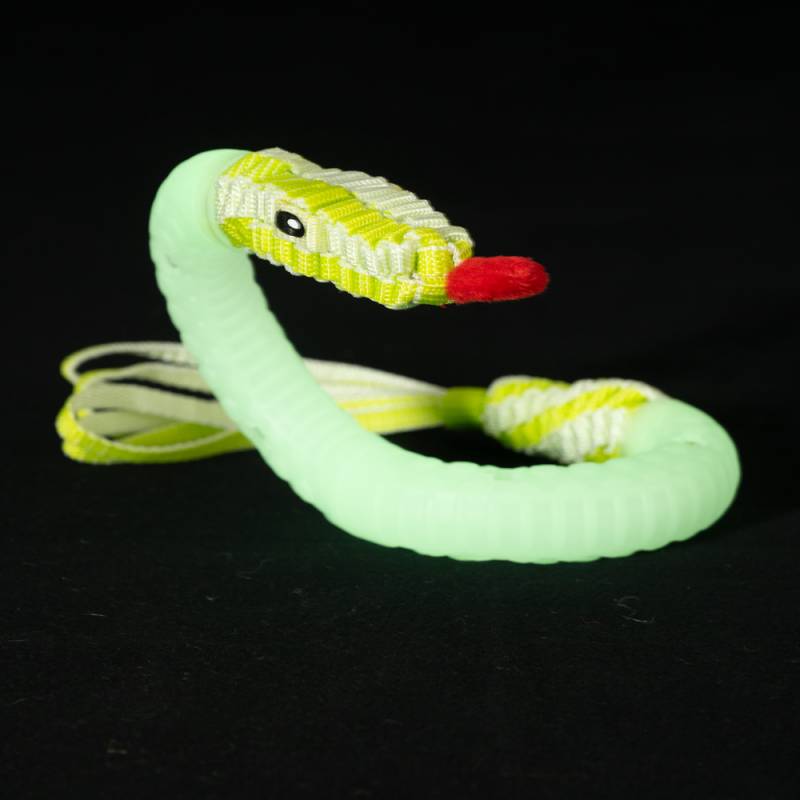 Nomad Tales Bloom Glow-in-the-Dark Schlange - L 26 x B 2,5 x H 13 cm von Nomad Tales
