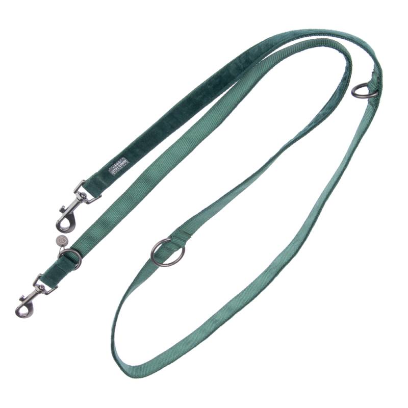 Nomad Tales Blush Halsband, emerald - Passende Leine: 200 cm lang, 20 mm breit von Nomad Tales