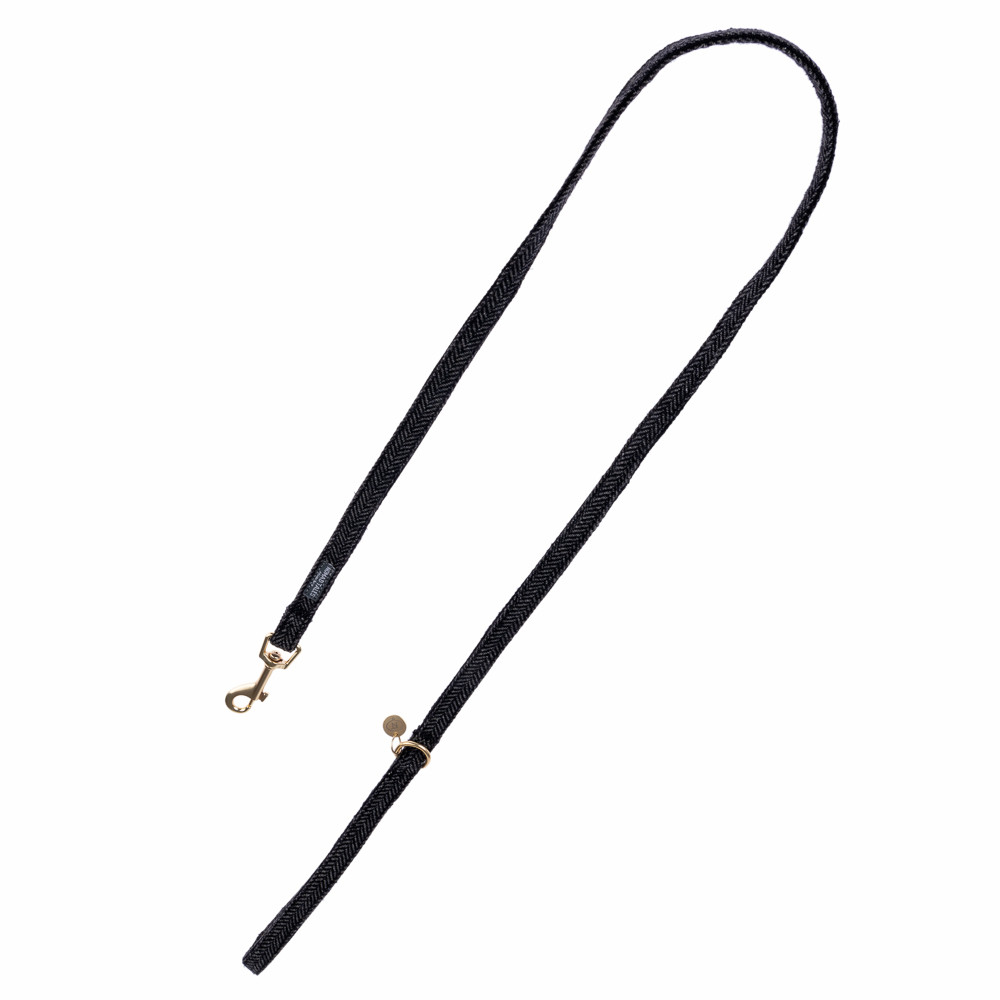 Nomad Tales Calma Halsband, ebony - Passende Leine: 120 cm lang, 15 mm breit von Nomad Tales