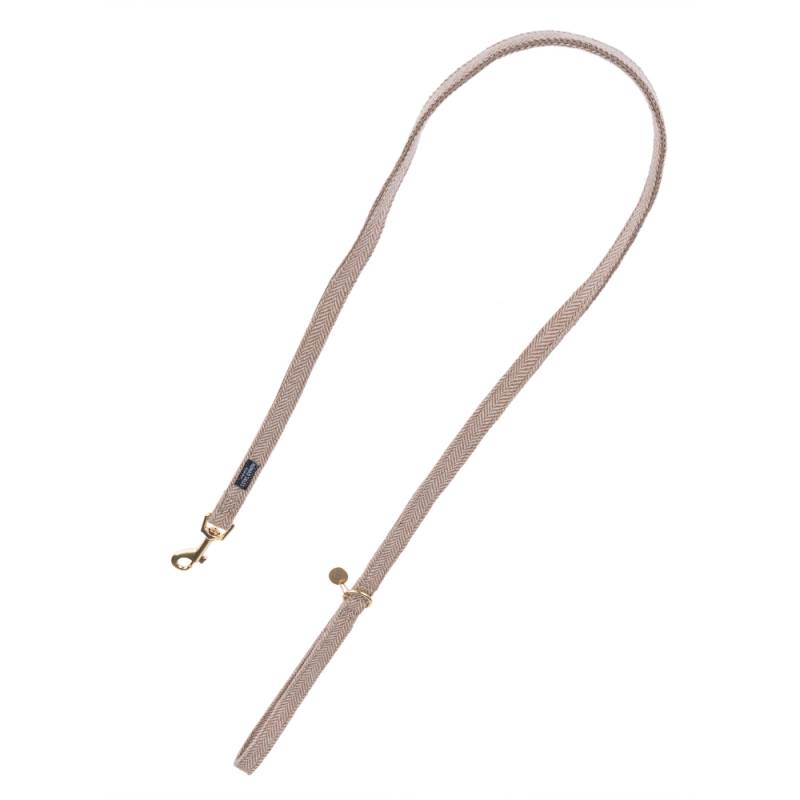 Nomad Tales Calma Halsband, sand - Passende Leine: 120 cm lang, 15 mm breit von Nomad Tales