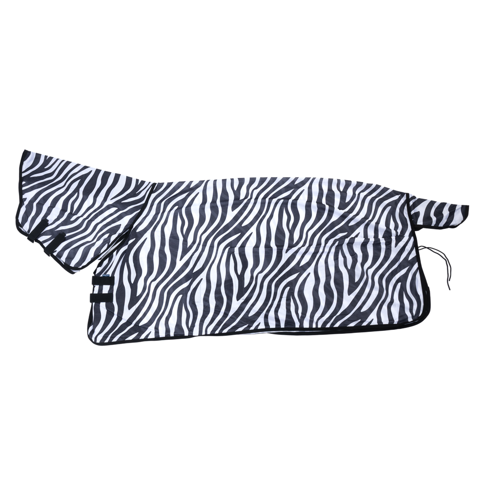 Nomad Tales Fliegendecke Zebra mit festem Halsteil - 125 cm Rückenlänge Nomad Tales Fliegendecke Zebra mit festem Halsteil - 125 cm Rückenlänge von Nomad Tales
