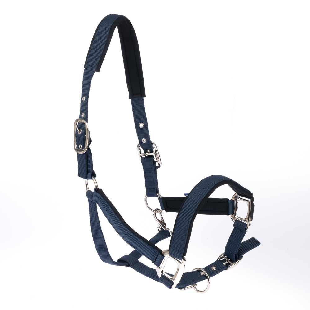 Nomad Tales Halfter mit Neoprenpolsterung, marineblau - Pony von Nomad Tales