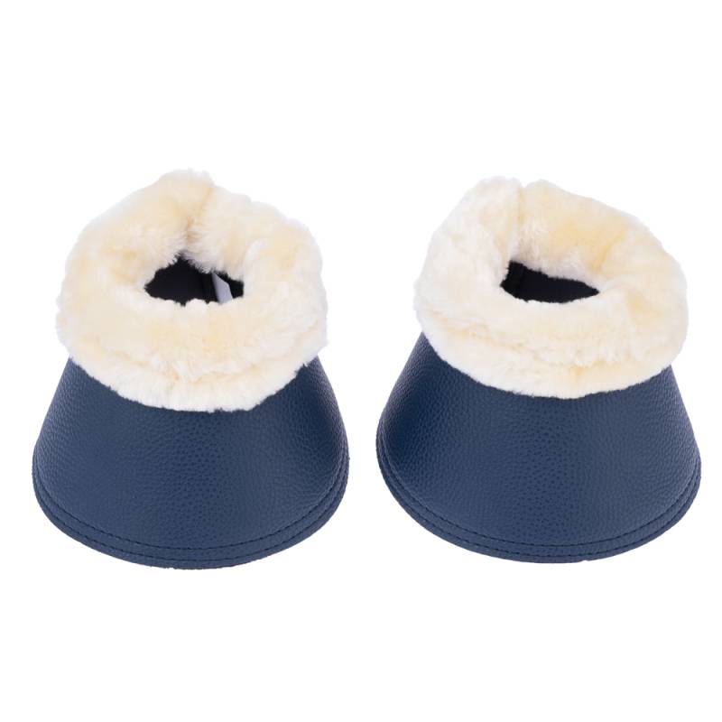 Nomad Tales Set Dressurgamaschen & Hufglocken, marineblau - 2 Hufglocken, Größe XXL von Nomad Tales