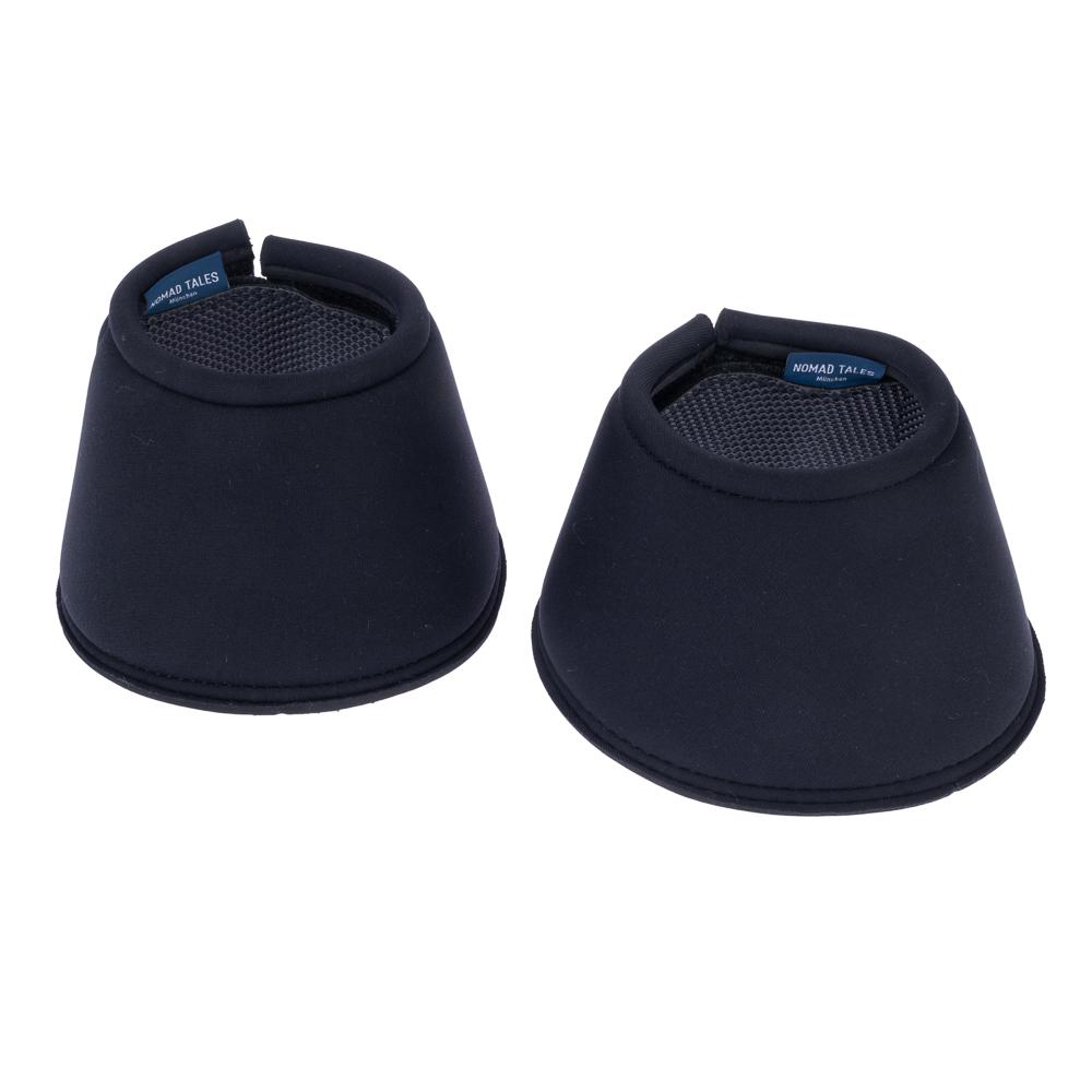 Nomad Tales Set Gamaschen & Hufglocken, schwarz - Hufglocken, Größe XL (2er Set) von Nomad Tales