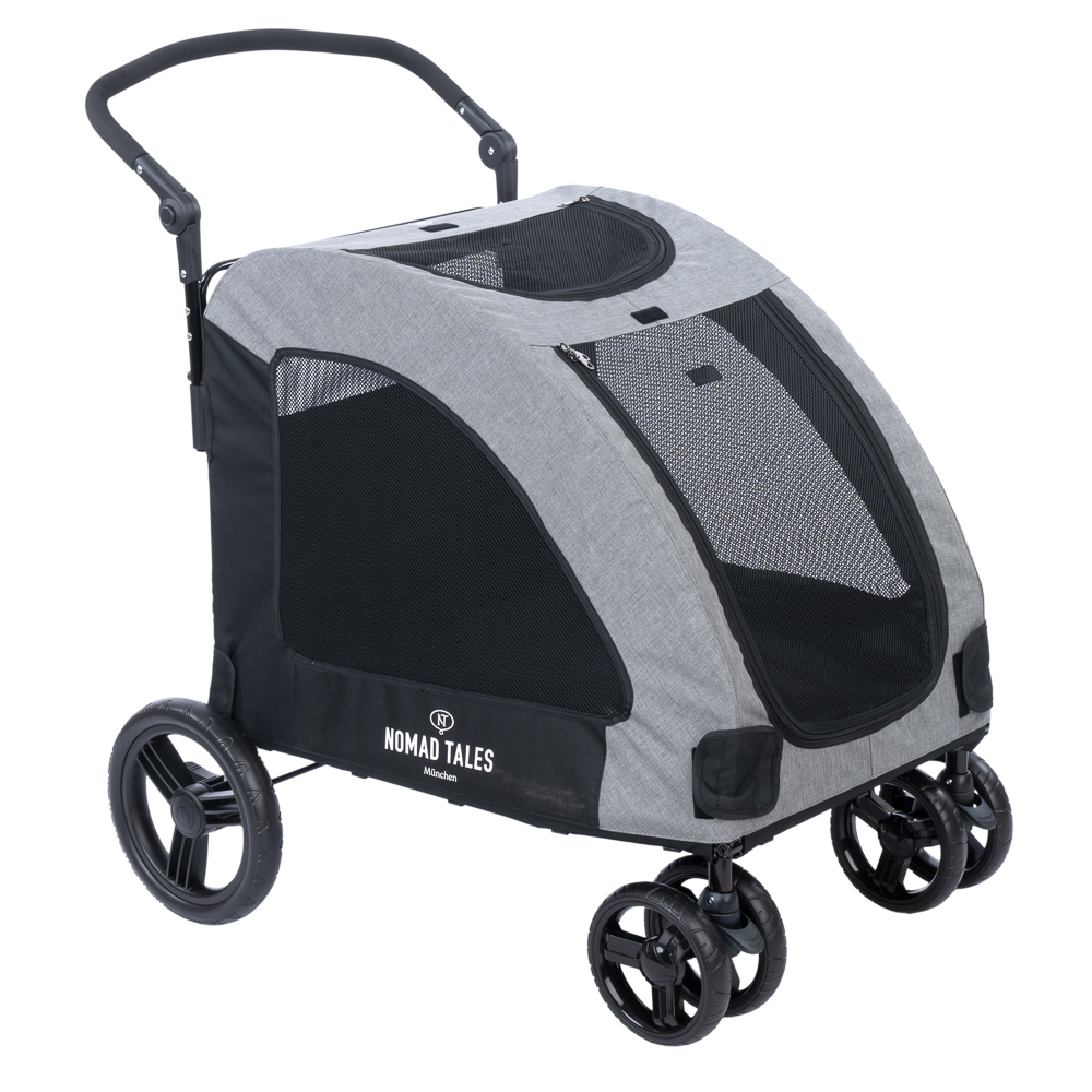 Nomad Tales Spirit Haustierbuggy, stone - L 95 x B 82 x H 120 cm, bis 40 kg Nomad Tales Spirit Haustierbuggy, stone - L 95 x B 82 x H 120 cm, bis 40 kg von Nomad Tales