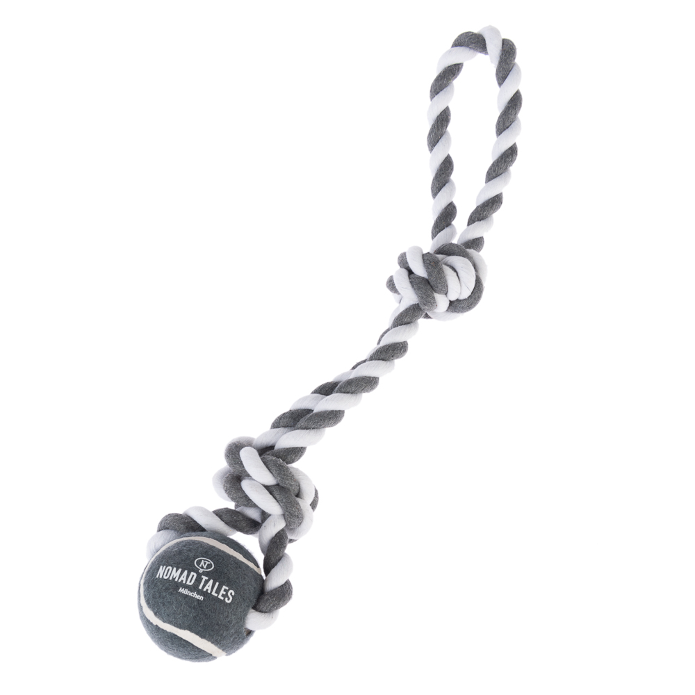 Nomad Tales Spirit Spieltau mit Ball - Ø 8 x L 41 cm Nomad Tales Spirit Spieltau mit Ball - Ø 8 x L 41 cm von Nomad Tales