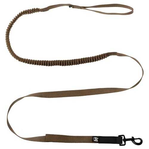 Non-stop dogwear Touring-Bungee-Leine für Arbeitshund, Olivgrün, 2,8 m/23 mm von Non-stop dogwear