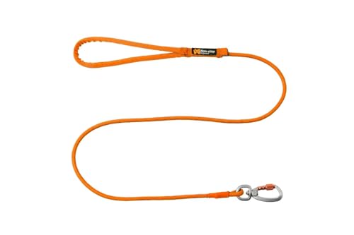 Non-stop dogwear Trekking-Leine, 2,8 m / 8 mm, Orange von Non-stop dogwear