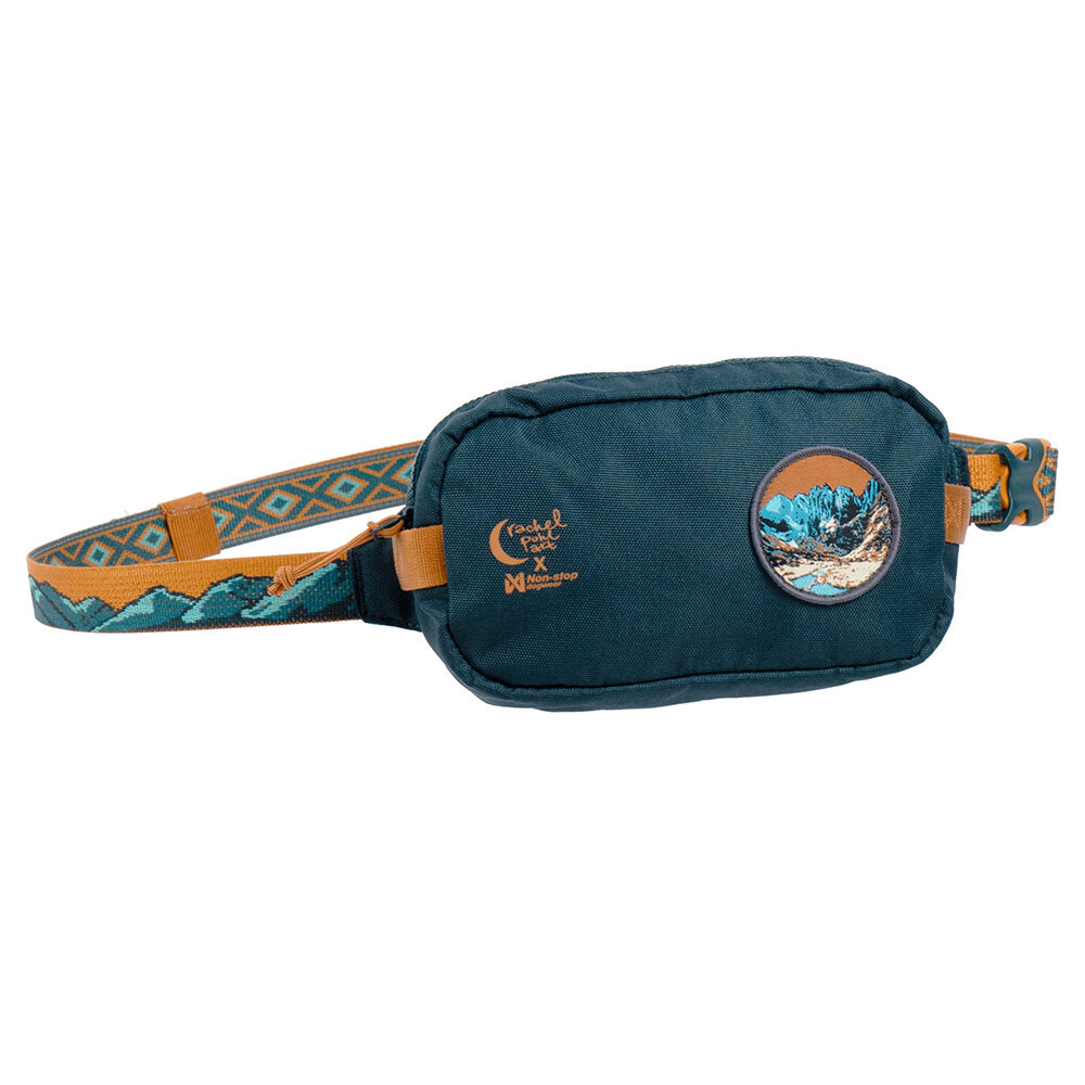 Non-stop dogwear® Gürteltasche Trail Quest Fanny Rachel Pohl Edition teal/oak von Non-stop dogwear®