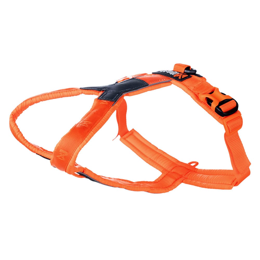 Non-stop dogwear® Hunde-Geschirr Line Harness 5.0 orange, Brustumfang: ca. 67 - 102 cm, Halsumfang: ca. 51 - 57 cm von Non-stop dogwear®