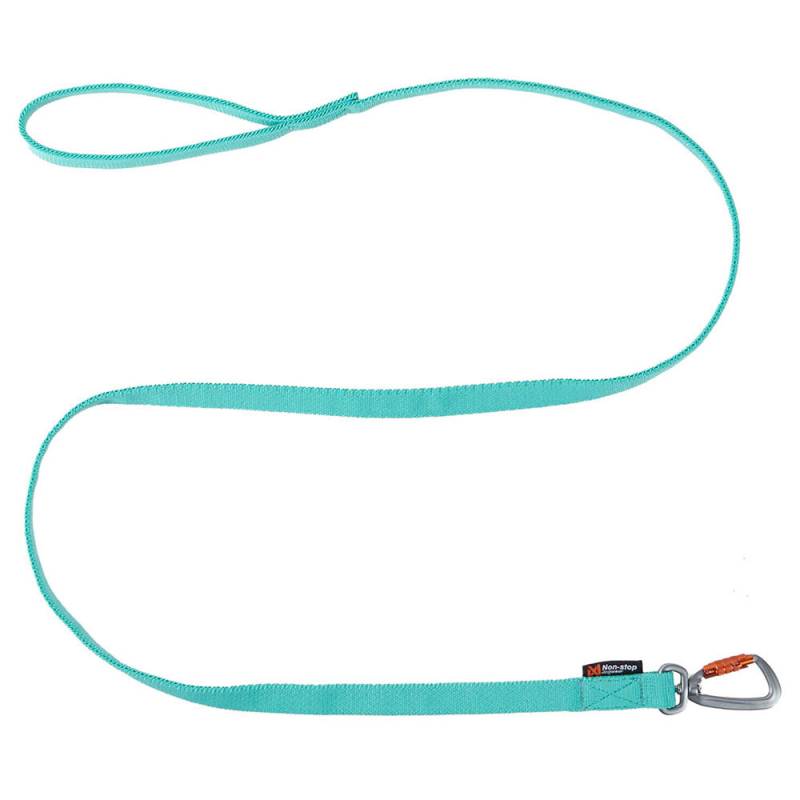 Non-stop dogwear® Hundeleine Bungee leash aqua, Länge: ca. 1,15 – 2 m von Non-stop dogwear®