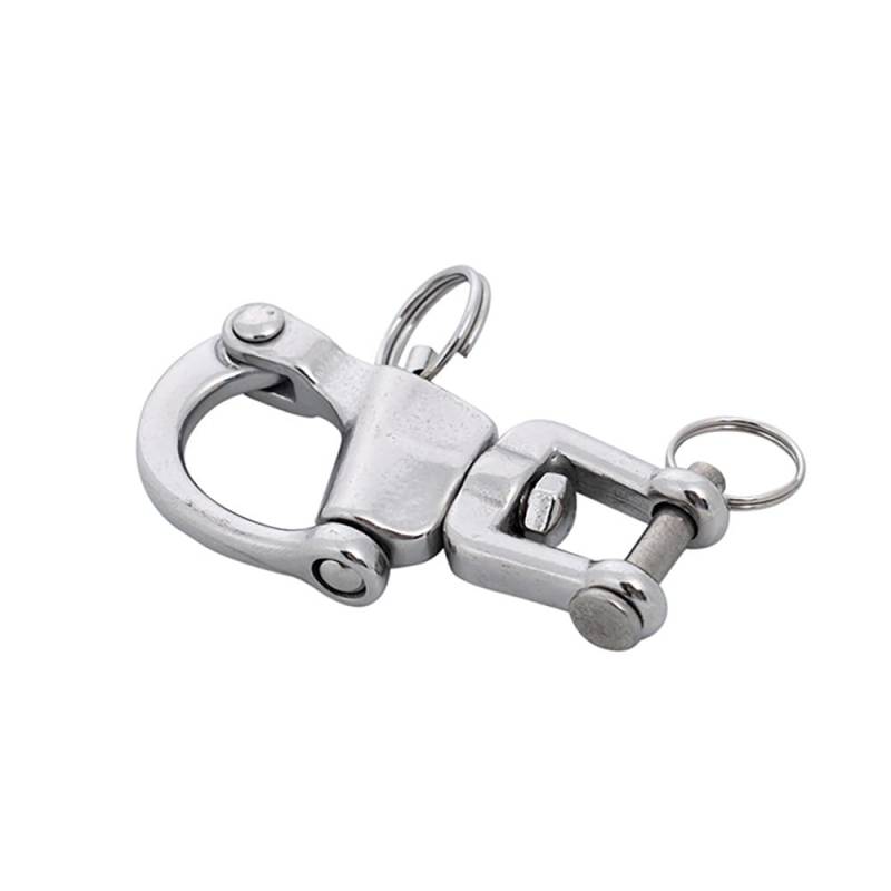 Non-stop dogwear® Schnellverschluss-Karabinerhaken Quick Release Snap Hook grau von Non-stop dogwear®