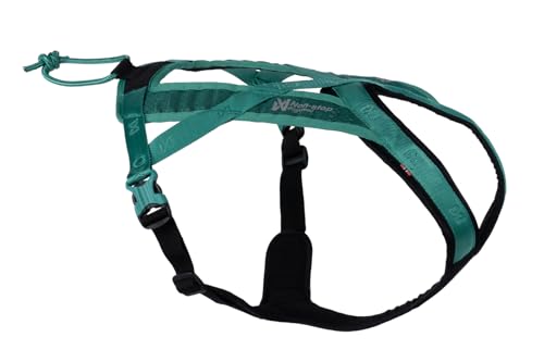 Hundegeschirr Rush Harness, Orange/Schwarz (7) von Non-stop dogwear