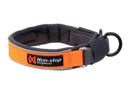 Non-Stop Dogwear Protektorenhalsband, Orange (45) von Non-stop dogwear
